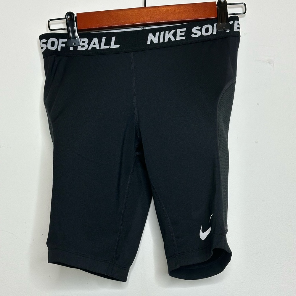 Nike Girls' Dri-FIT Softball Slider Shorts - Picture 4 of 7